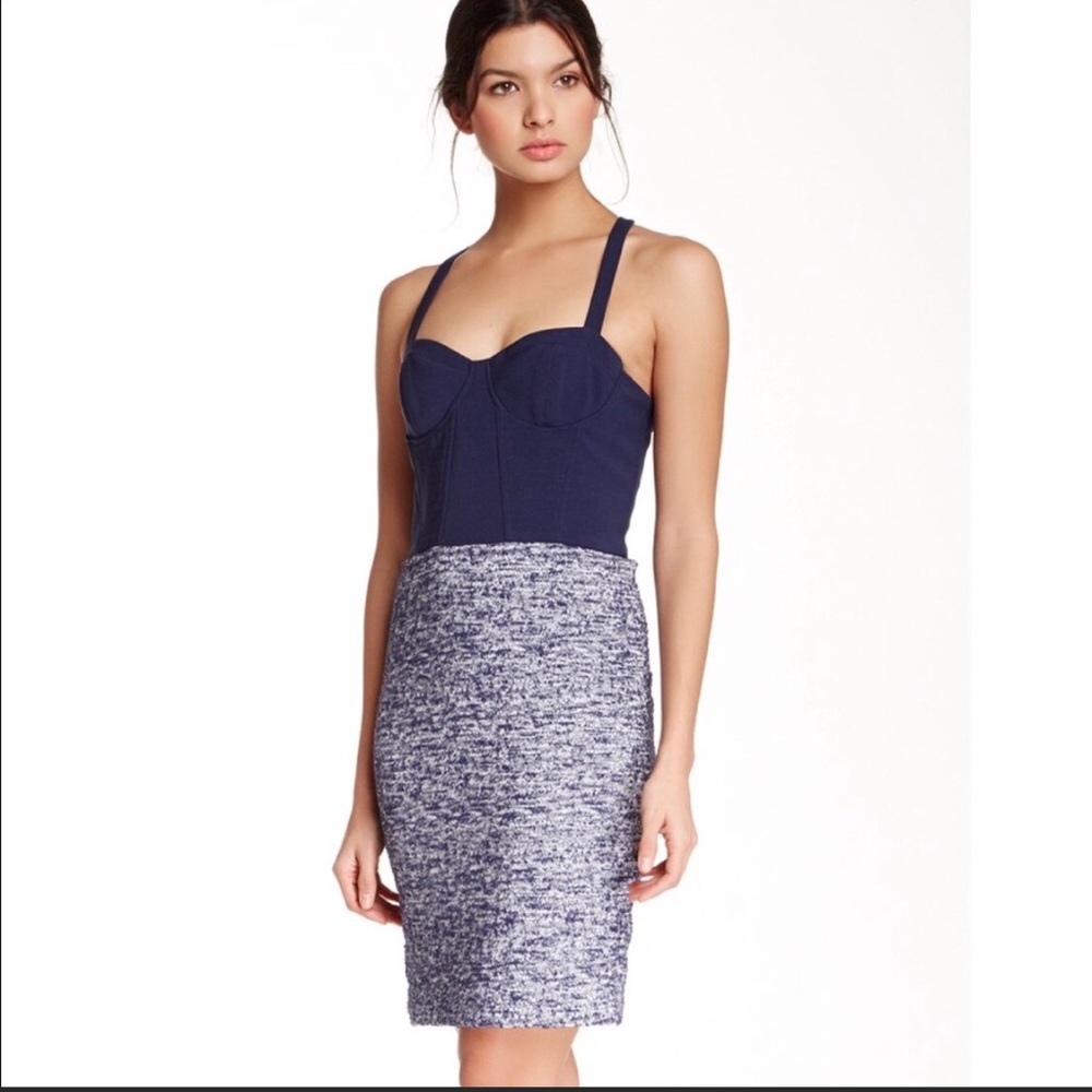 SOLD Alice Olivia Dixie Bustier Dress Sz 0